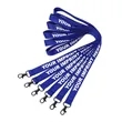 Custom Polyester Lanyards | https://www.bestnamebadges.com