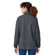 North End Ladies' Aura Sweater Fleece Quarter-Zip | https://www.bestnamebadges.com