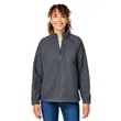 North End Ladies' Aura Sweater Fleece Quarter-Zip | https://www.bestnamebadges.com