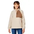 North End Ladies' Aura Sweater Fleece Quarter-Zip | https://www.bestnamebadges.com