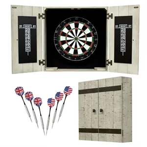 Outdoor Dartboard Cabinet with Full Page Custom Dartboard