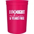 16oz Stadium Cups | https://www.bestnamebadges.com