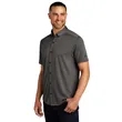 OGIO Gravitate Full-Button Polo. | https://www.bestnamebadges.com