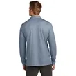 TravisMathew Oceanside Heather Long Sleeve Polo | https://www.bestnamebadges.com