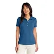 Brooks Brothers Women's Pima Cotton Pique Polo | https://www.bestnamebadges.com