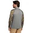 Russell Outdoors Realtree Colorblock Performance 1/4-Zip | https://www.bestnamebadges.com