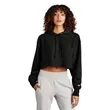Champion Women's Reverse Weave Cropped Cut-Off Hooded Swe... | https://www.bestnamebadges.com