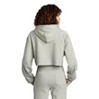 Champion Women's Reverse Weave Cropped Cut-Off Hooded Swe... | https://www.bestnamebadges.com