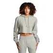Champion Women's Reverse Weave Cropped Cut-Off Hooded Swe... | https://www.bestnamebadges.com
