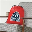 Drawstring Non Woven Tote Bags | https://www.bestnamebadges.com