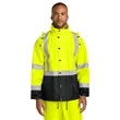 CornerStone ANSI 107 Class 3 Rain Jacket | https://www.bestnamebadges.com
