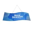 S-Curve Hanging Sign | https://www.bestnamebadges.com