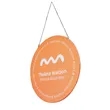 Vertical Disc Hanging Sign | https://www.bestnamebadges.com