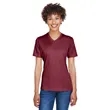 Team 365 Ladies' Sonic Heather Performance T-Shirt | https://www.bestnamebadges.com
