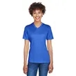 Team 365 Ladies' Sonic Heather Performance T-Shirt | https://www.bestnamebadges.com