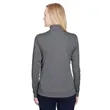 Team 365 Ladies' Zone Sonic Heather Performance Quarter-Zip | https://www.bestnamebadges.com