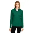 Team 365 Ladies' Zone Performance Quarter-Zip | https://www.bestnamebadges.com