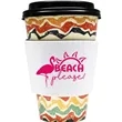 Premium Foam Collapsible Coffee Wraps | https://www.bestnamebadges.com