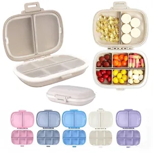 8 Compartments Portable Pill Case Pill Organizer