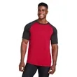 Team 365 Unisex Zone Colorblock Raglan T-Shirt | https://www.bestnamebadges.com