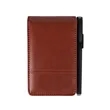 Leather Business Pocket Notepad W/ Calculator & Pen | https://www.bestnamebadges.com