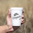 Custom 12 Oz. Foam Cups | https://www.bestnamebadges.com