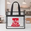 Clear Stadium Bags With Zipper | https://www.bestnamebadges.com