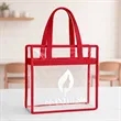 Clear Stadium Bags With Zipper | https://www.bestnamebadges.com