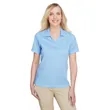 UltraClub Ladies' Cavalry Twill Performance Polo | https://www.bestnamebadges.com