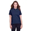 UltraClub Ladies' Lakeshore Stretch Cotton Performance Polo | https://www.bestnamebadges.com