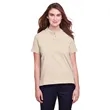 UltraClub Ladies' Lakeshore Stretch Cotton Performance Polo | https://www.bestnamebadges.com
