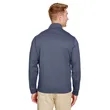 UltraClub Men's Navigator Heather Performance Full-Zip | https://www.bestnamebadges.com