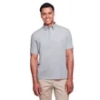 UltraClub Men's Lakeshore Stretch Cotton Performance Polo | https://www.bestnamebadges.com