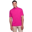 UltraClub Men's Lakeshore Stretch Cotton Performance Polo | https://www.bestnamebadges.com