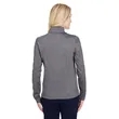 UltraClub Ladies' Navigator Heather Performance Full-Zip | https://www.bestnamebadges.com