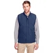 UltraClub Men's Dawson Quilted Hacking Vest | https://www.bestnamebadges.com