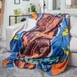 Custom Plush Sherpa Photo Blanket | https://www.bestnamebadges.com