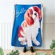 Custom Plush Sherpa Photo Blanket | https://www.bestnamebadges.com