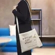 Custom Messenger Heavy Canvas Tote Bags | https://www.bestnamebadges.com