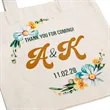 Custom Mini Cotton Gift Bags | https://www.bestnamebadges.com