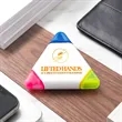 Custom Triangle Plastic Highlighters | https://www.bestnamebadges.com
