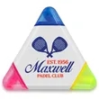 Custom Triangle Plastic Highlighters | https://www.bestnamebadges.com