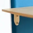 Fabric Backwall Display Rack | https://www.bestnamebadges.com