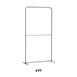 Fabric Banner Stand (Round Corners) | https://www.bestnamebadges.com