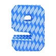 3D Numeric Banner Stand | https://www.bestnamebadges.com