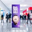 Fabric Banner Stand (Square Corners) | https://www.bestnamebadges.com