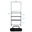 Tension Fabric Display Rack | https://www.bestnamebadges.com