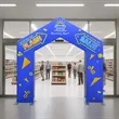 Custom A Shape Arch Stand | https://www.bestnamebadges.com