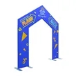 Custom A Shape Arch Stand | https://www.bestnamebadges.com