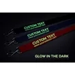 Custom Text-Glow Lanyards | https://www.bestnamebadges.com